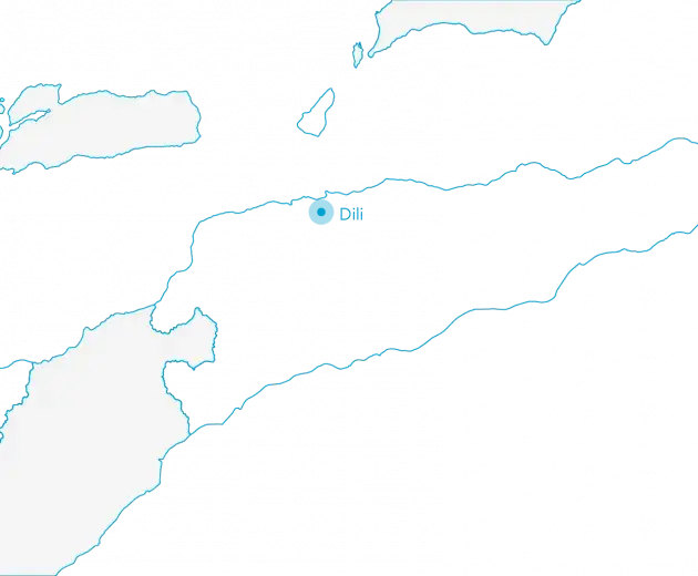 Map of Dili for World Mosquito Program